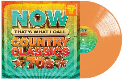 Various Artists - NOW Country Classics '70s - Translucent Orange Vinyl