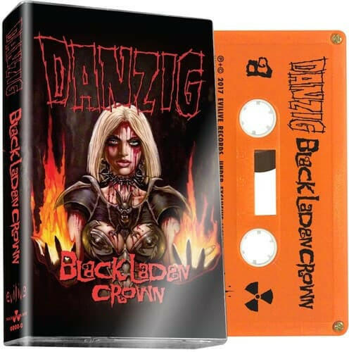 Danzig - Black Laden Crown - Orange Cassette