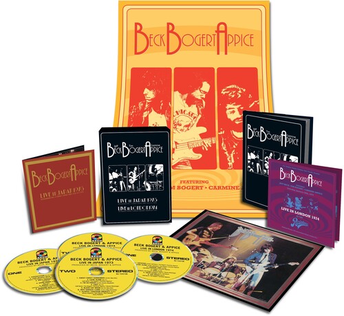 Beck, Bogert & Appice - Live 1973 & 1974 - CD Box Set