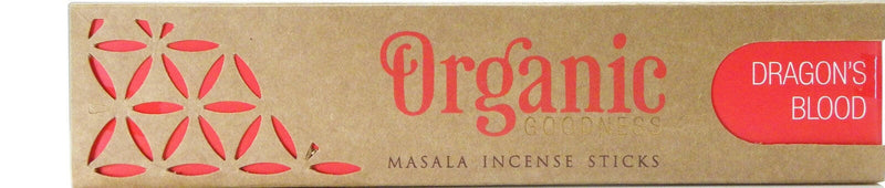 Organic Goodness - Masala Incense - Dragon's Blood (12 Boxes)
