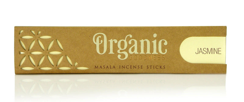 Organic Goodness - Masala Incense - Jasmine (12 Boxes)