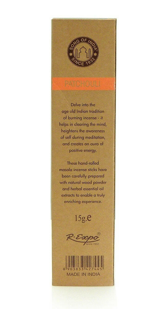 Organic Goodness - Masala Incense - Patchouli (12 Sticks)