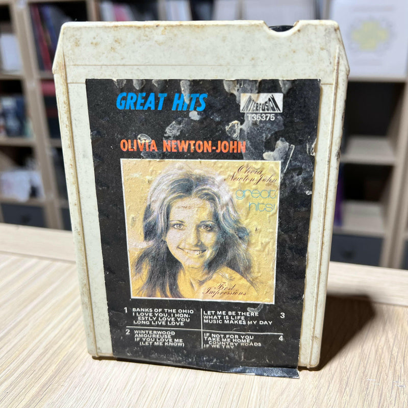 Olivia Newton-John - Great Hits - 8-Track Cartridge