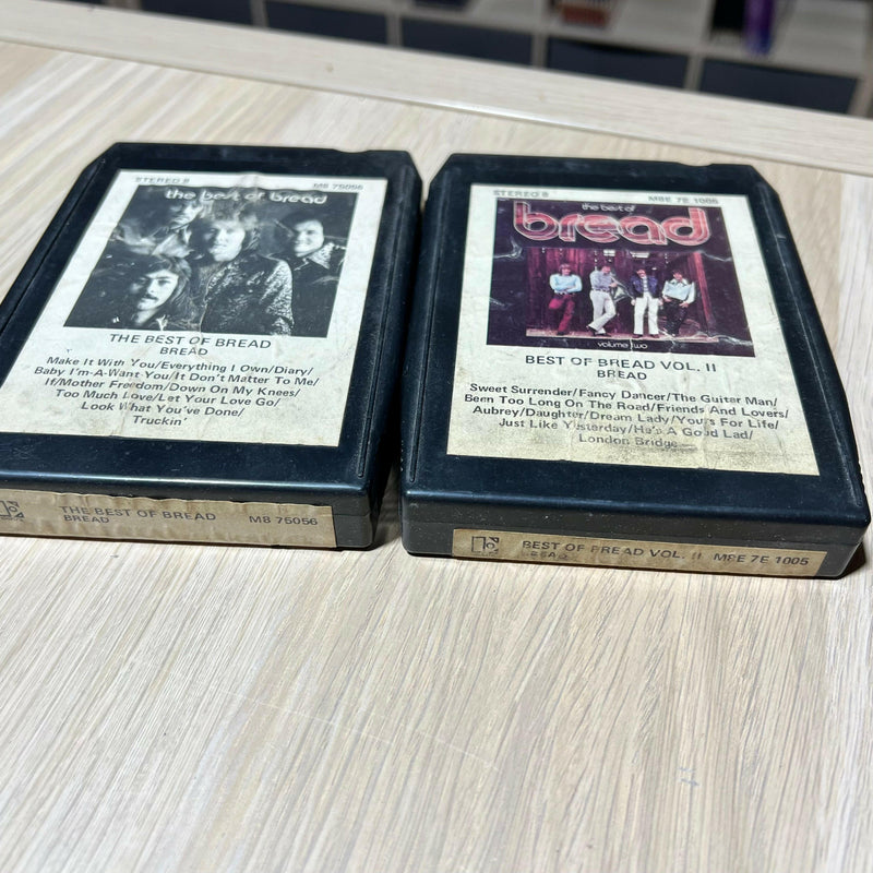 Bread - The Best Of Vol 1 & 2 - 8-Track Cartridge