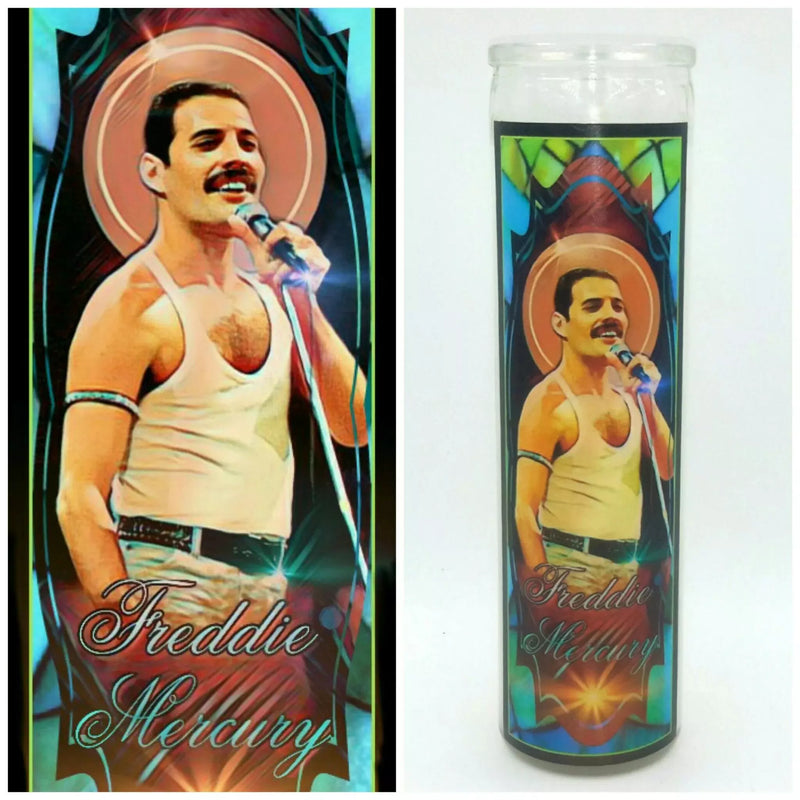 Freddie Mercury - Saint Freddie - Prayer Candle