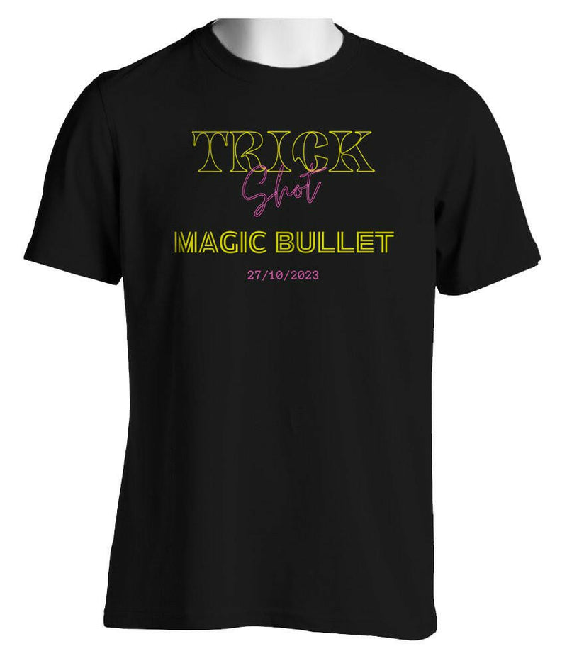 Trick Shot - Album Launch - T-Shirt - Black