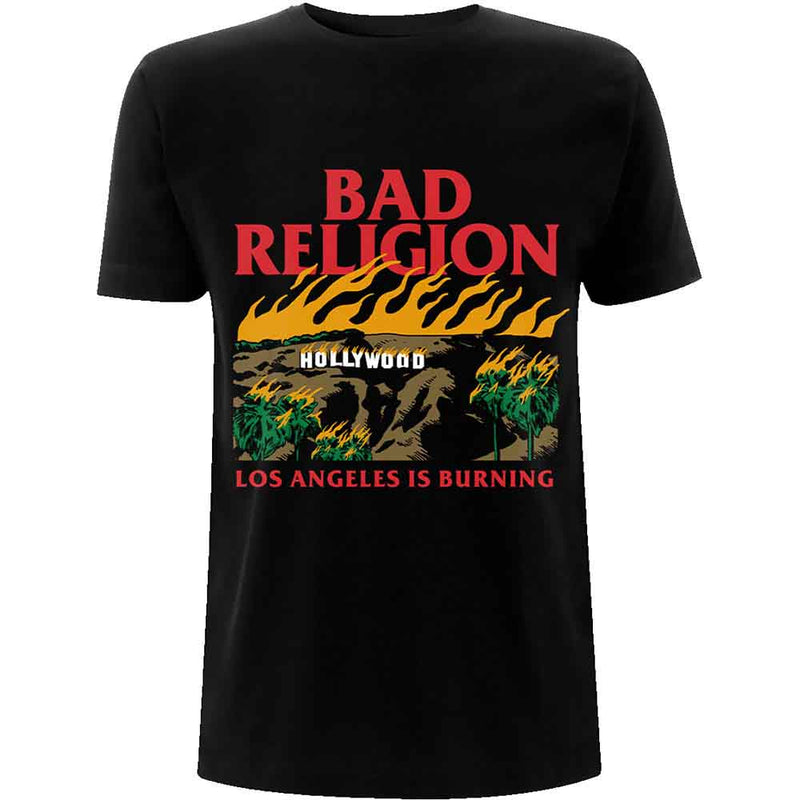 Bad Religion - Burning Black - Unisex T-Shirt