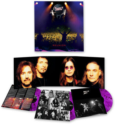 Black Sabbath - Reunion - Purple Smoke Vinyl