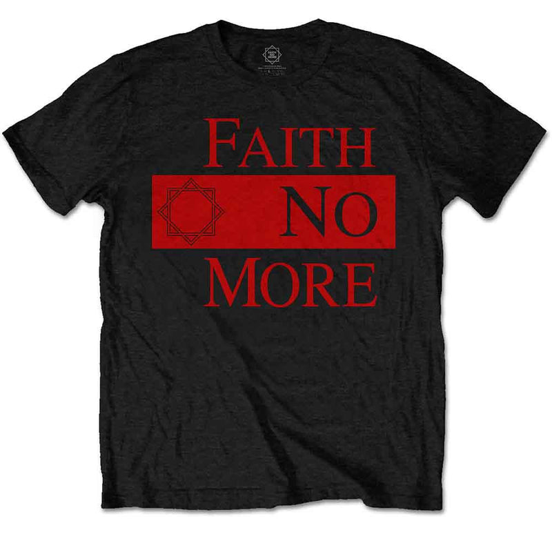 Faith No More - Classic New Logo Star - Unisex T-Shirt