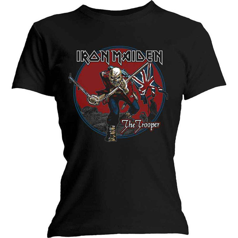 Iron Maiden - Trooper Red Sky - Ladies T-Shirt