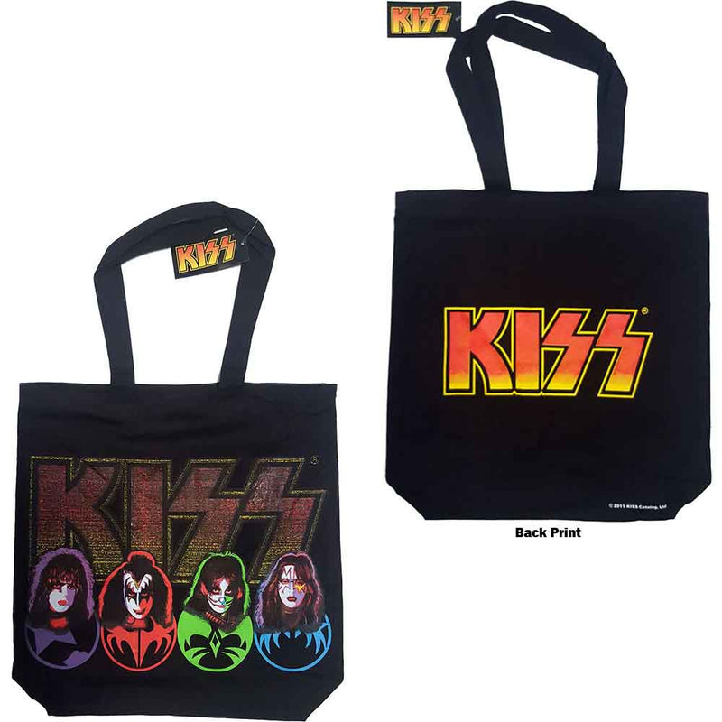 Kiss - Faces & Logo - Bag