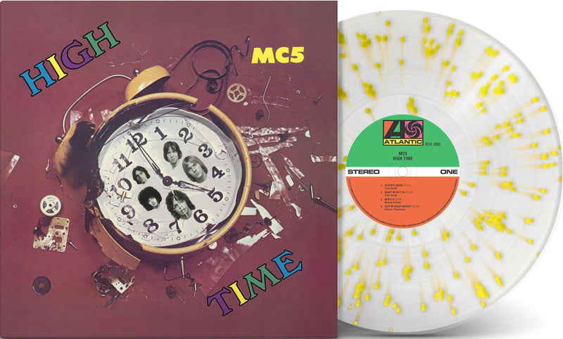 MC5 - High Time (Rocktober) - Clear / Yellow Splatter Vinyl