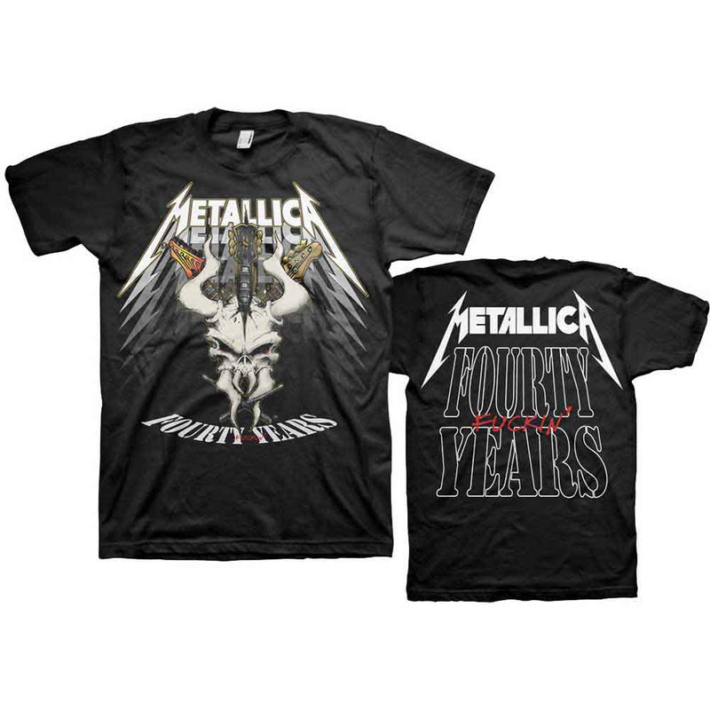 Metallica - 40th Anniversary Forty Years - Unisex T-Shirt