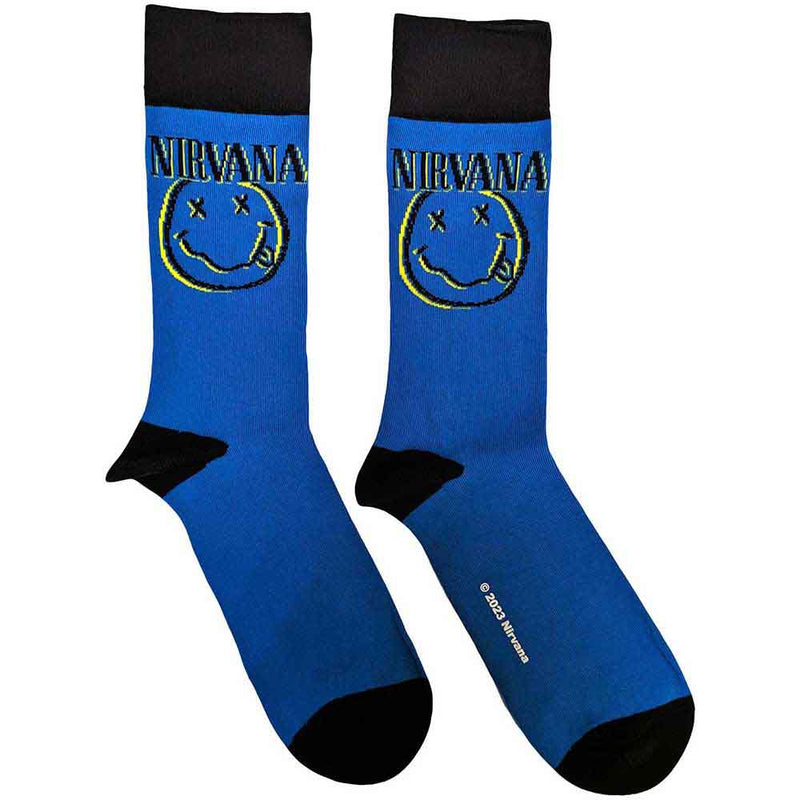 Nirvana - Inverse Happy Face - Socks