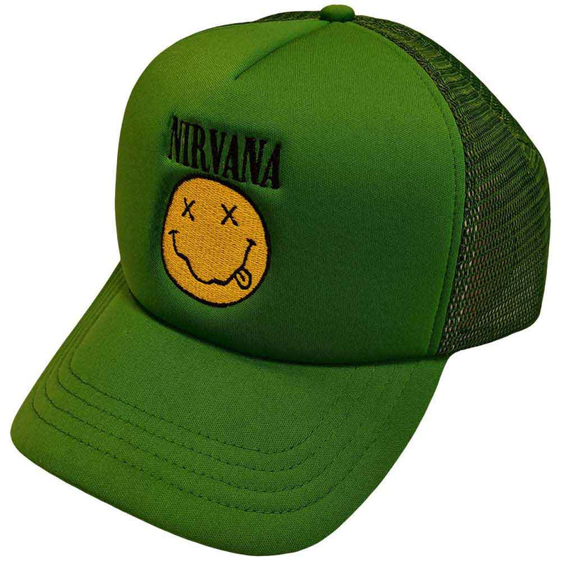 Nirvana - Logo & Happy Face - Hat