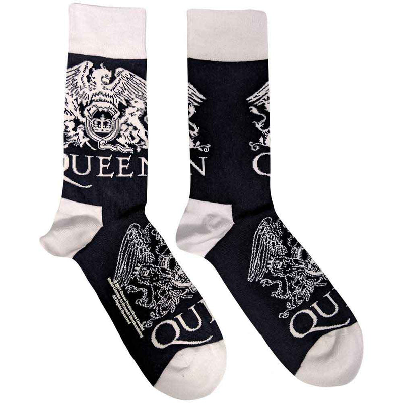 Queen - White Crests - Socks