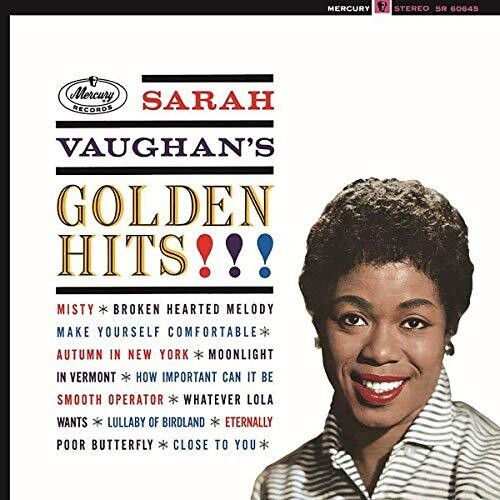 Sarah Vaughan - Golden Hits!!! - Gold Vinyl