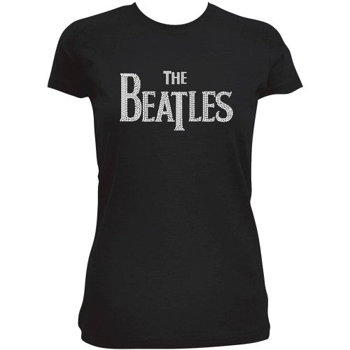 The Beatles - Drop T Logo - Ladies T-Shirt