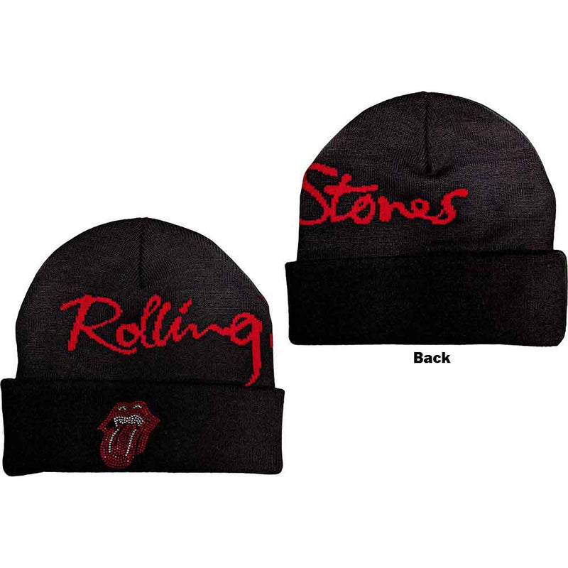The Rolling Stones - Embellished Classic Tongue - Beanie