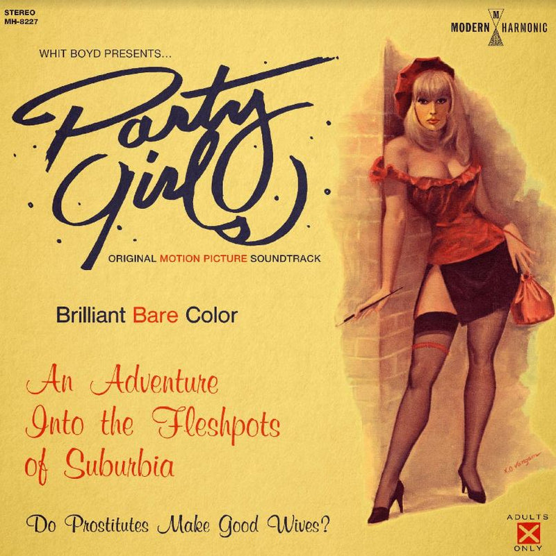 The Whit Boyd Combo - Party Girls Original Motion Picture Soundtrack (GOLD VINYL) - Vinyl