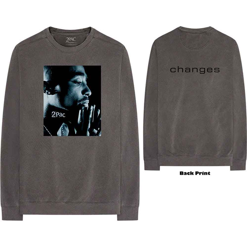 Tupac - Changes Side Photo - Long Sleeve T-Shirt