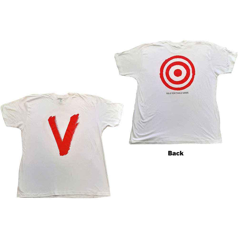 U2 - U2 Vertigo Tour 2005 Red V - Unisex T-Shirt