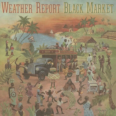 Weather Report - Black Market - Flaming Orange Vinyl