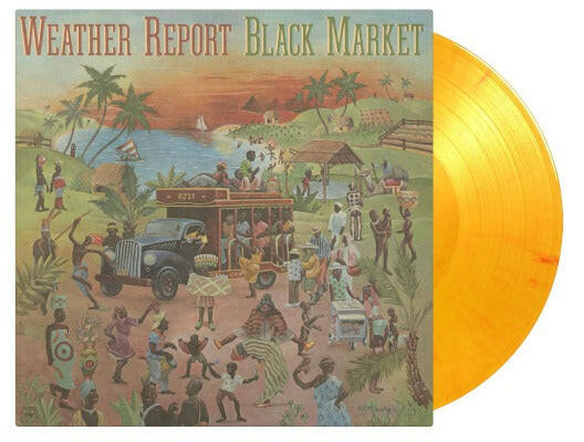 Weather Report - Black Market - Flaming Orange Vinyl