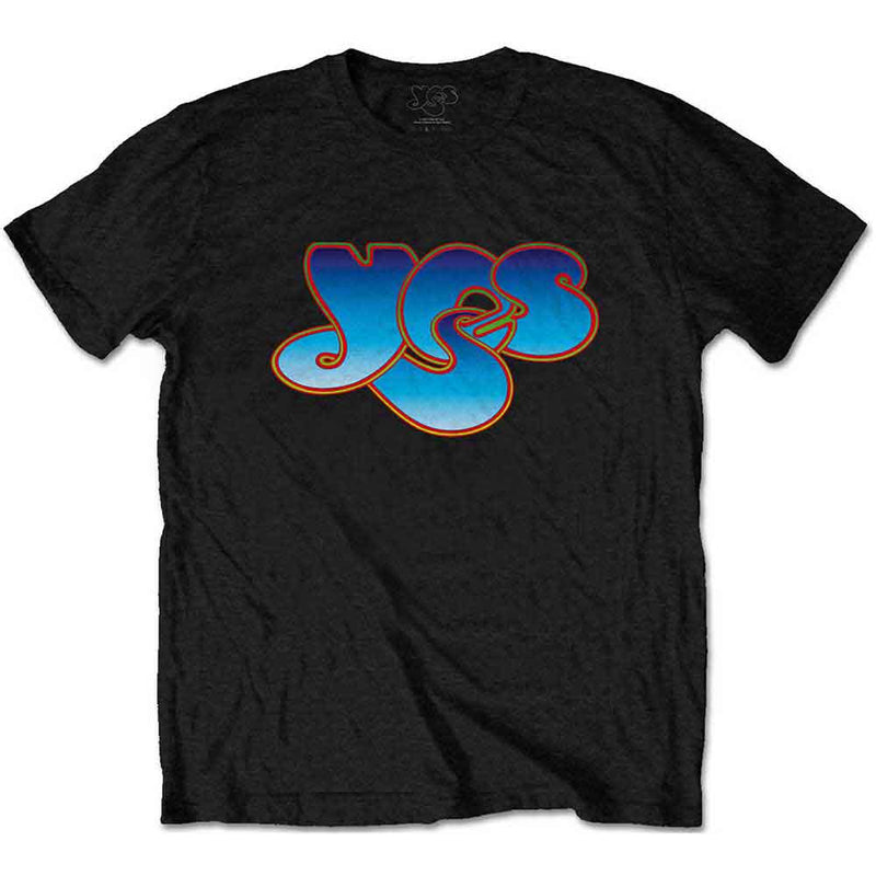Yes - Classic Blue Logo - Unisex T-Shirt