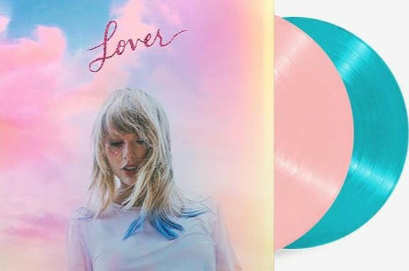 Taylor Swift - Lover - Pink / Blue Vinyl