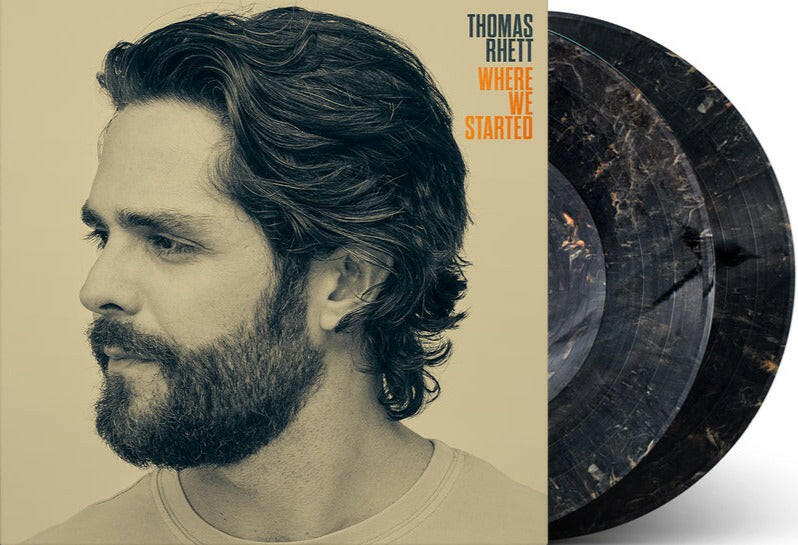 Thomas Rhett - Where We Started - Black / Gold Swirl Vinyl