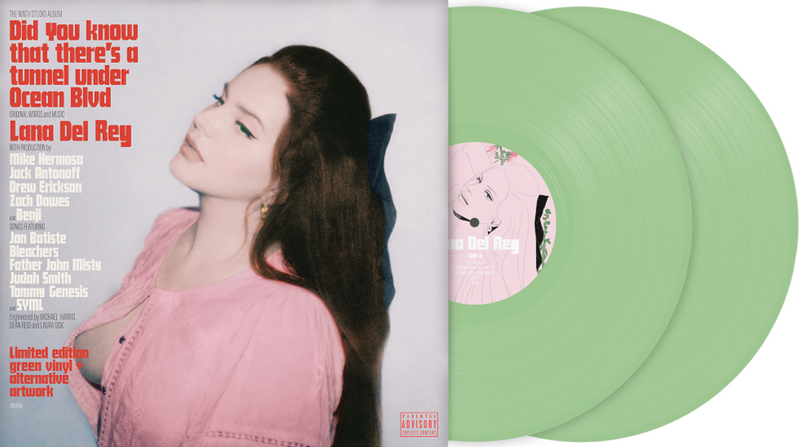 Lana Del Rey - Did You Know That There’s a Tunnel Under Ocean Blvd - Green Vinyl