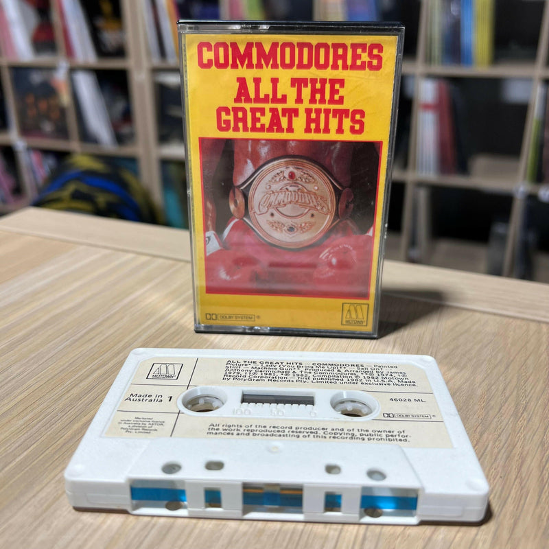 Commodores - All the Great hits - Cassette