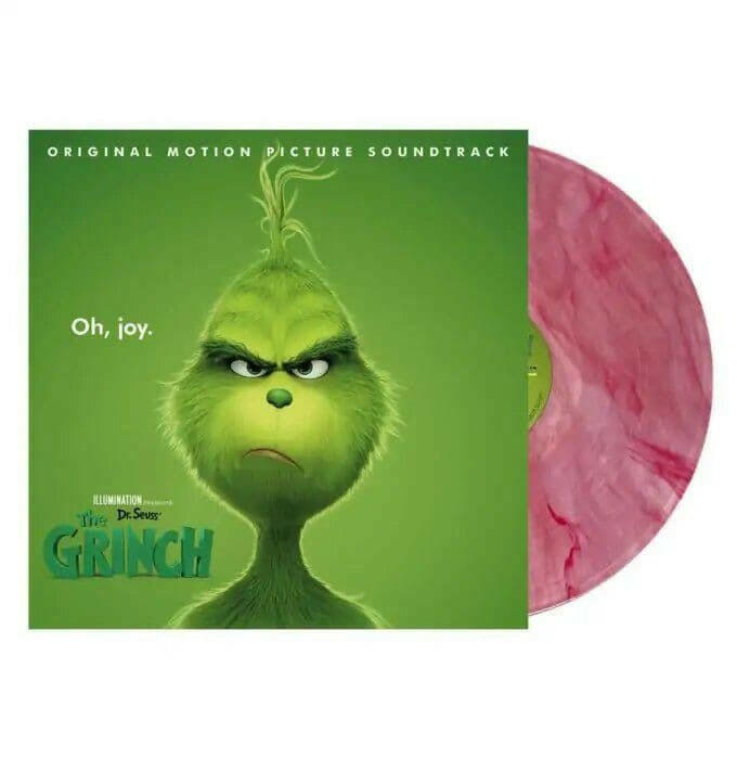 The Grinch - Motion Picture Soundtrack - Red / White Swirl Vinyl
