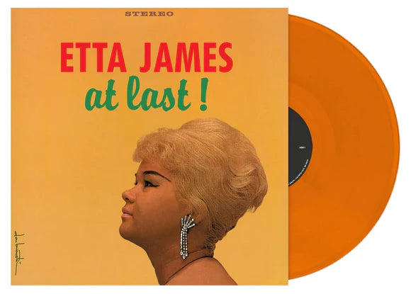Etta James - At Last! - Orange Vinyl