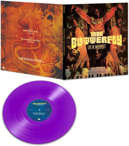 Iron Butterfly - Live in Sweden 1971 - Purple Vinyl