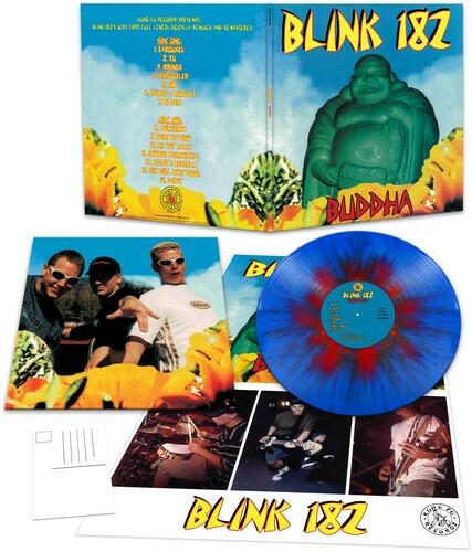 Blink-182 - Buddha - Blue/Red Splatter Vinyl
