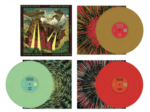 King Gizzard & The Lizard Wizard - Live In Asheville ‘19 (US Fuzz Club Official Bootleg) - Green / Red / Gold Vinyl Box Set