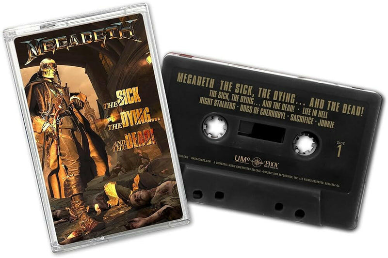 Megadeth - The Sick, The Dying... And The Dead! - Cassette