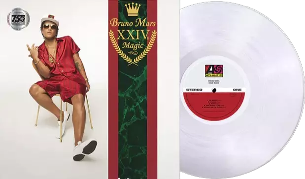 Bruno Mars - 24K Magic - Clear Vinyl