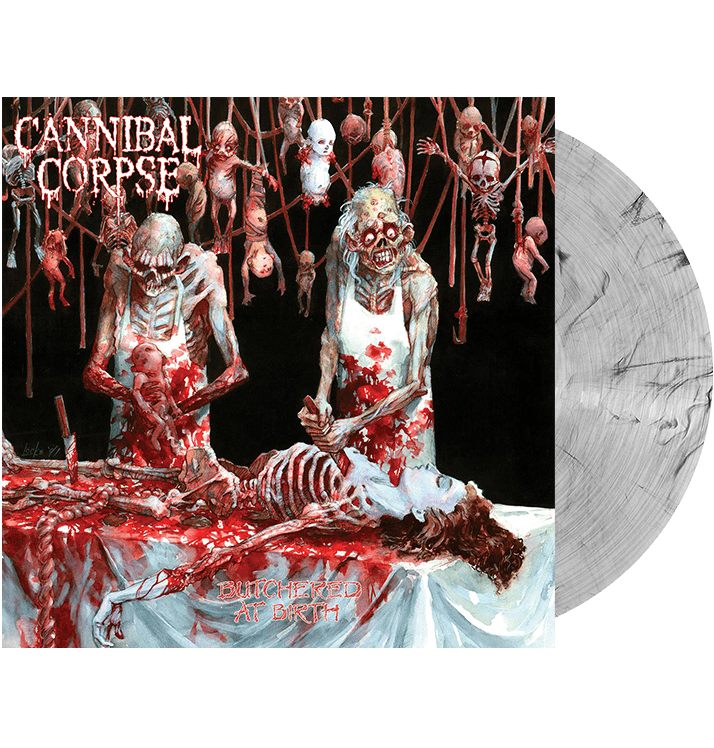 Cannibal Corpse - Butchered At Birth - Clear / Black Vinyl