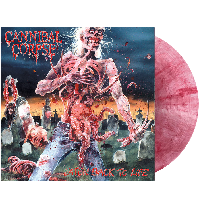 Cannibal Corpse - Eaten Back To Life - Red Swirl Vinyl