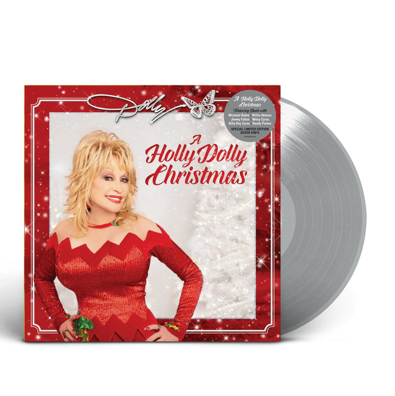 Dolly Parton - A Holly Dolly Christmas - Silver Vinyl