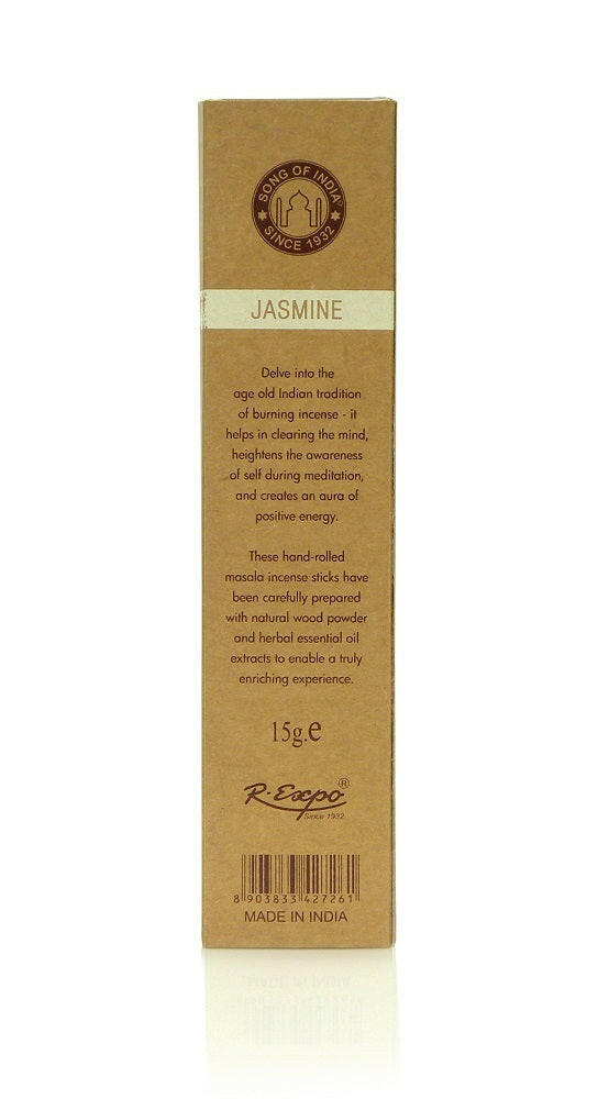 Organic Goodness - Masala Incense - Jasmine (12 Boxes)