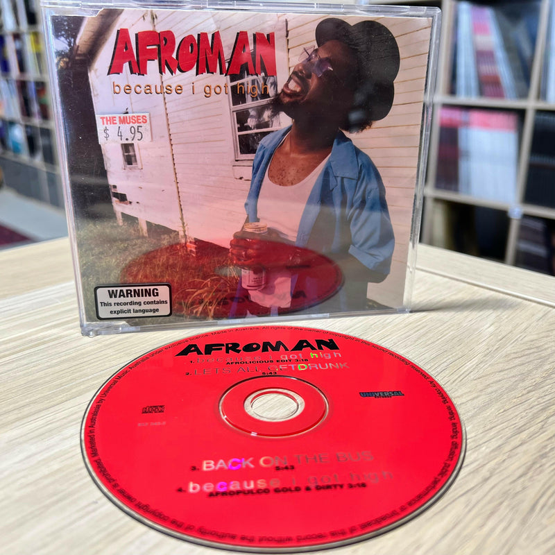 Afroman - Because I Got High - CD Single