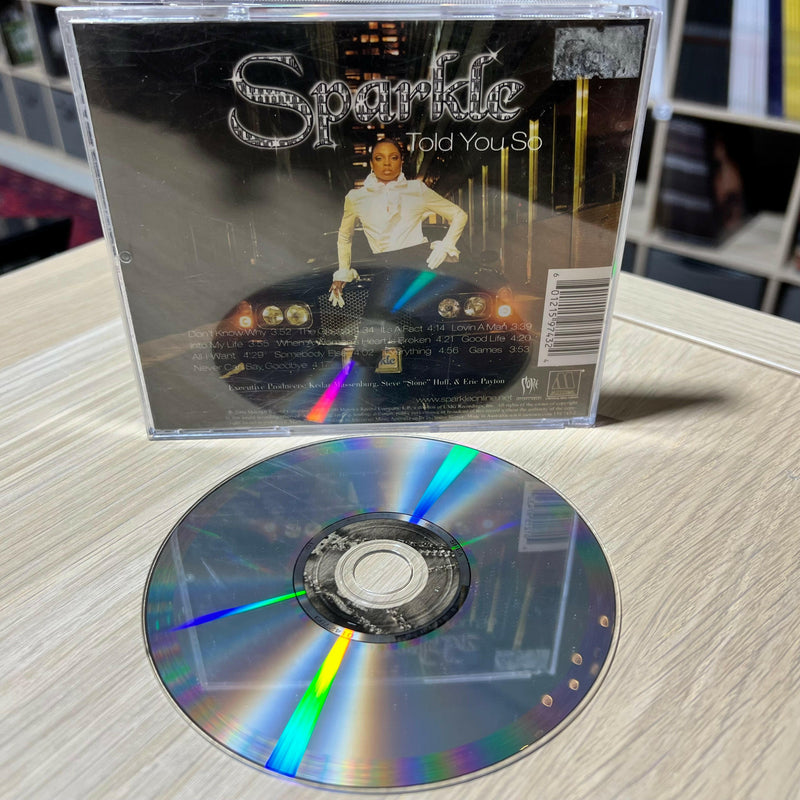 Sparkle - Told You So - CD