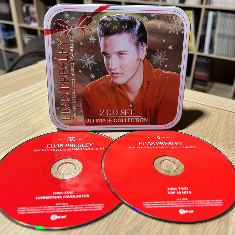 Elvis Presley - Top 10 Hits & Christmas Favourites - CD Tin Set