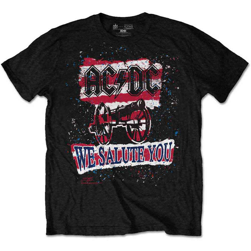 AC/DC - We Salute You Stripe - Unisex T-Shirt