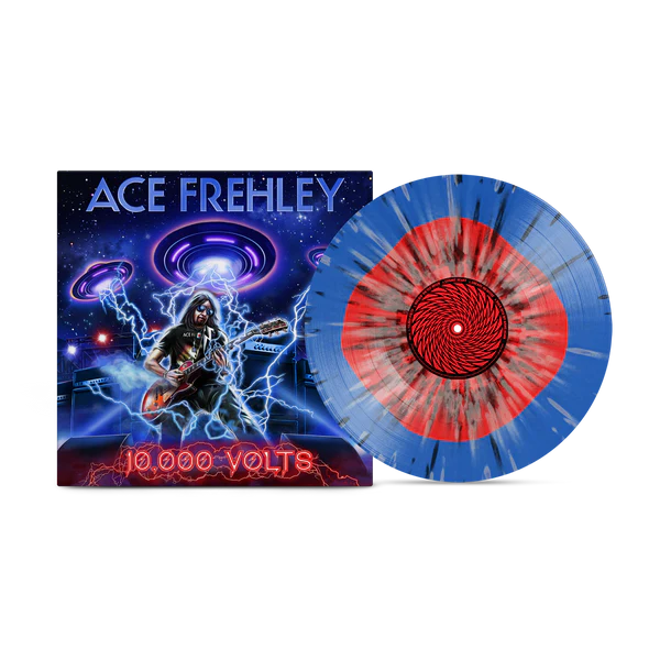 Ace Frehley - 10,000 Volts - Clear / Blue / Red / Silver Vinyl