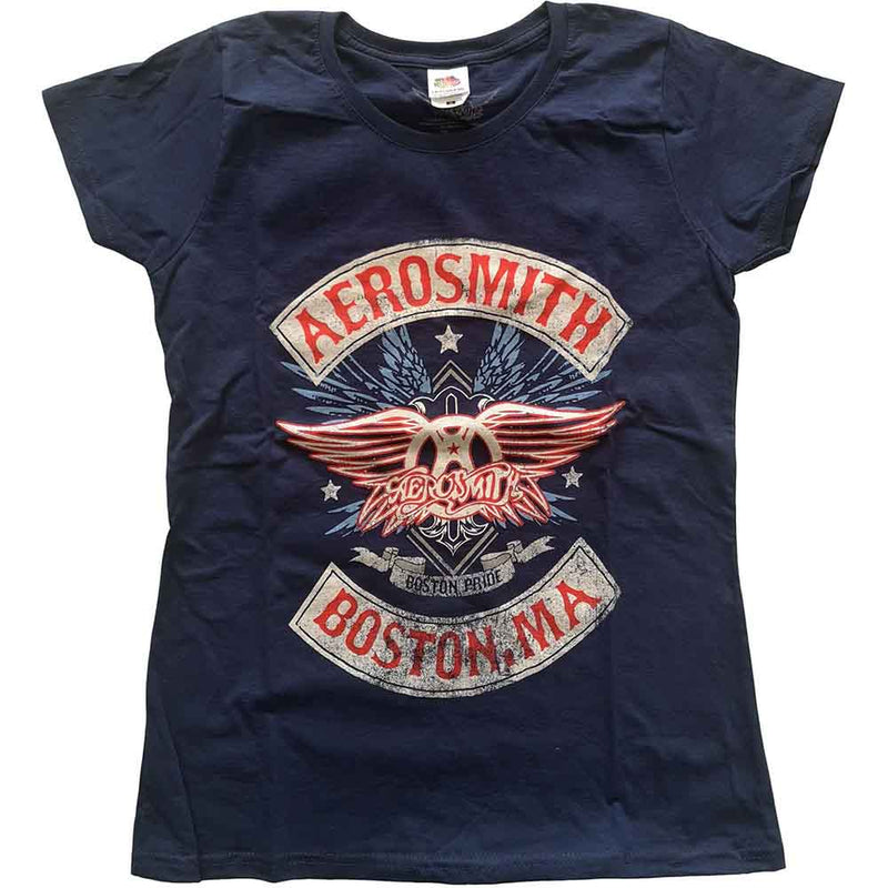 Aerosmith - Boston Pride - Ladies T-Shirt